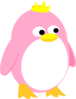 Penguin Princess  Clip Art