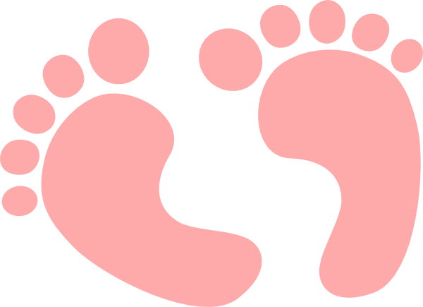 clipart of baby feet - photo #11