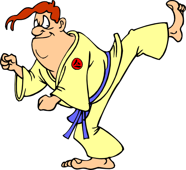 karate clip art free download - photo #12