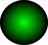 Green Black Dot Clip Art