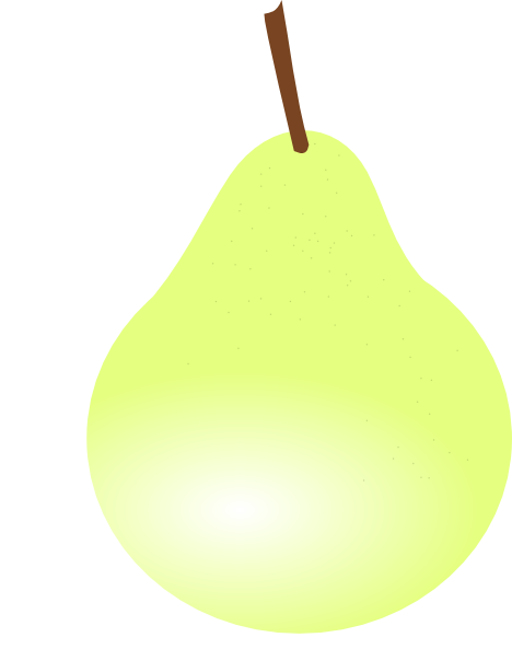 green pear clip art - photo #16