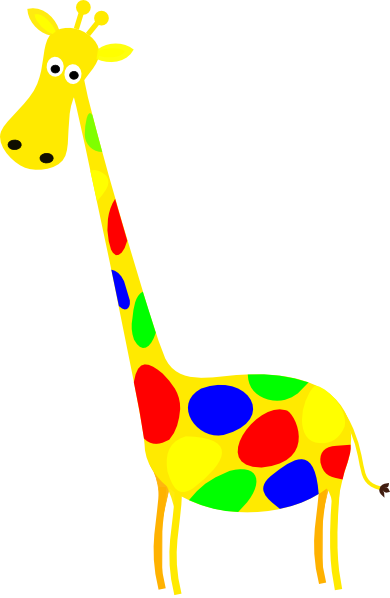 yellow giraffe clipart - photo #8