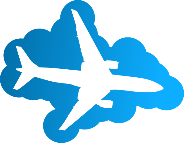 clipart airplane landing - photo #8