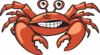 Crab Red  Clip Art