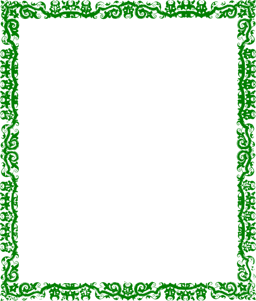 clip art borders green - photo #2