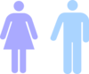 Man And Woman (heterosexual) Icon Clip Art