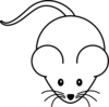 Mouse Black White Clip Art