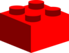 Red Lego Clip Art
