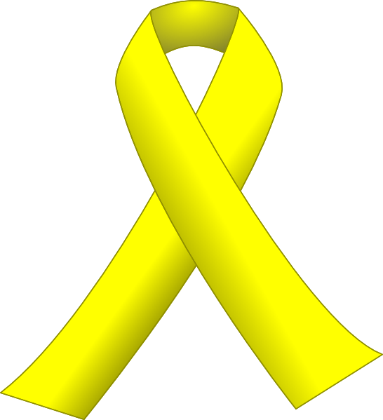 free clip art yellow ribbon award - photo #8