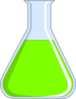 Chemistry Flash Green Clip Art