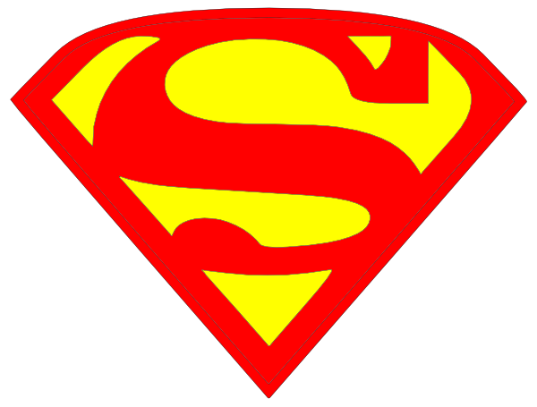 superman symbol clip art - photo #2
