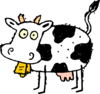 Cartoon Cow Clip Art