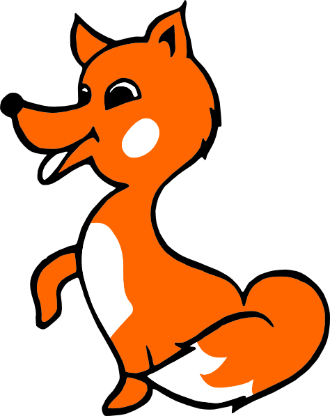 clipart cartoon foxes - photo #27