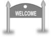 Welcome Sign Clip Art