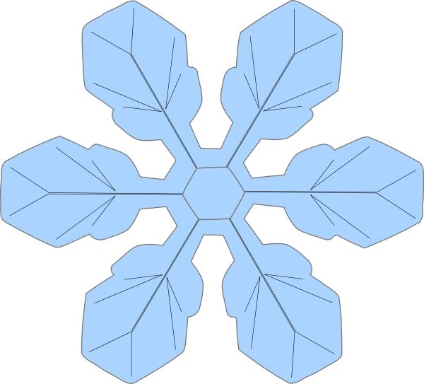 office clipart snowflake - photo #26
