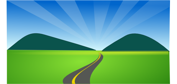 clipart road - photo #40
