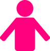 Pinkperson Clip Art