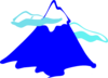 Mountain Peak Logo Clip Art