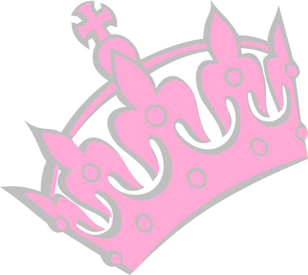clip art pink crown - photo #47