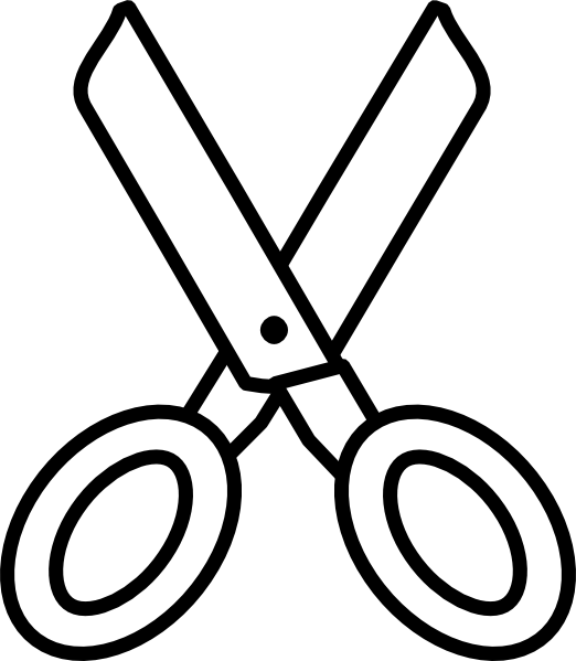 clipart panda scissors - photo #42