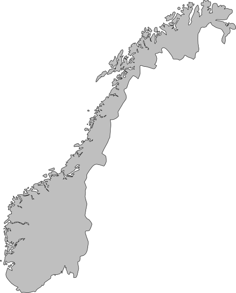 norway map clipart - photo #2
