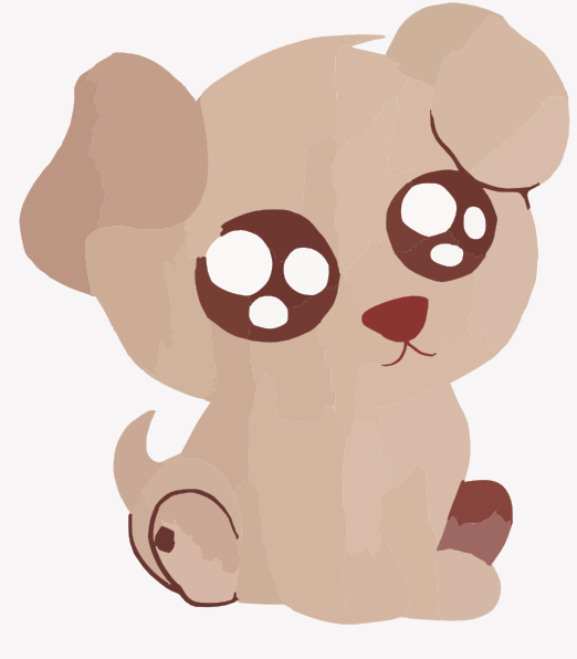 A Cute Puppy Clip Art at Clker.com - vector clip art online, royalty