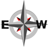 Compass East And West Clip Art