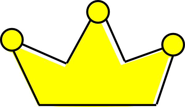 yellow crown clipart - photo #5