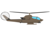 Cobra Helicopter Asset X Clip Art