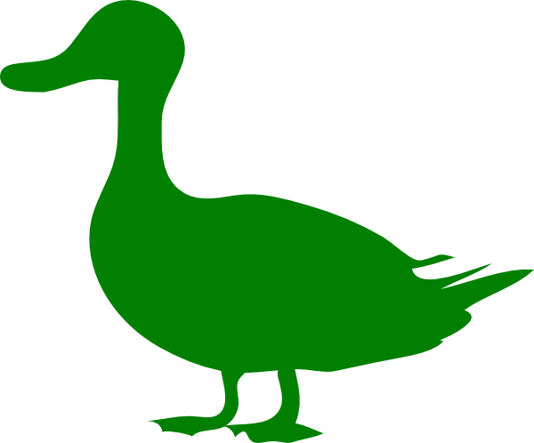 green duck clipart - photo #4