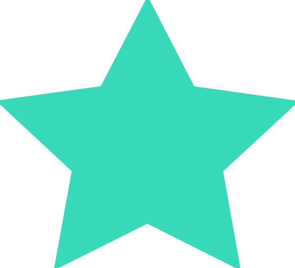 clipart green star - photo #32