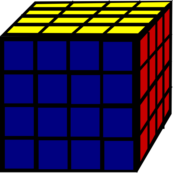 Rubics Cube Clip Art at Clker.com - vector clip art online, royalty