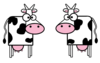 Cartoon Cows Clip Art