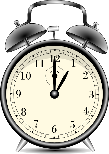 free animated alarm clock clipart - photo #18