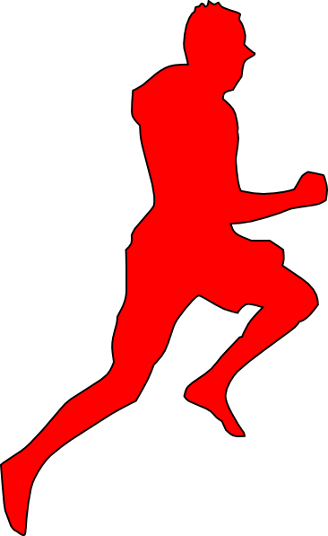 Running Man Clip Art at Clker.com - vector clip art online, royalty