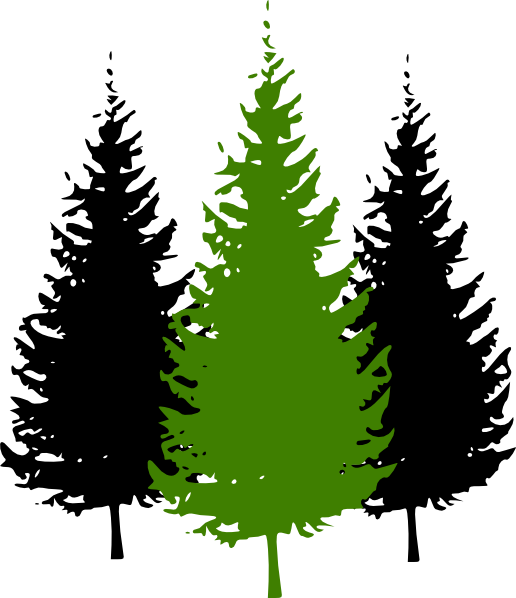 3pinetrees Clip Art at Clker.com - vector clip art online, royalty free