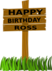  Birthday Sign Clip Art