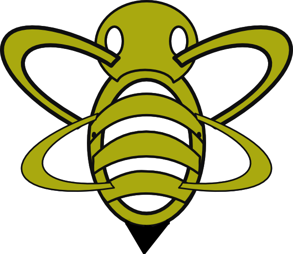 clipart yellow jacket bee - photo #48