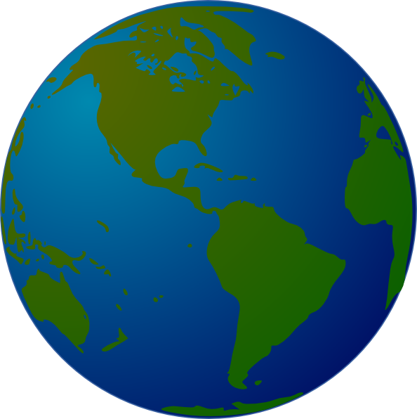 clipart of the globe - photo #3