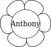 Anthony Window Flower 1 Clip Art