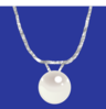 Single Pearl Necklace Clip Art