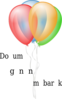 Balloons Clip Art