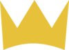Crown Outline With Curve Clip Art
