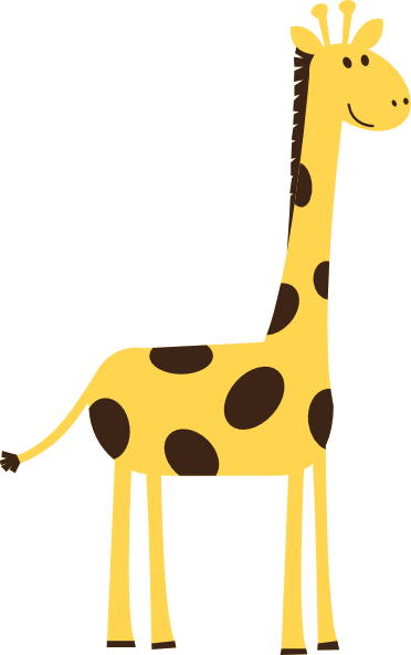 yellow giraffe clipart - photo #13