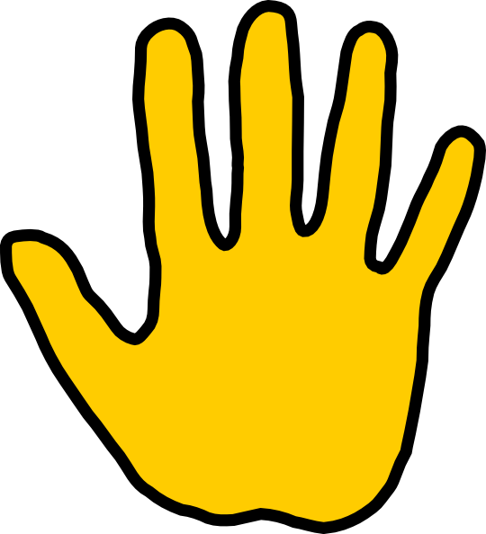 clipart hand - photo #32