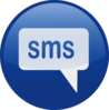 Blue Sms Button Clip Art