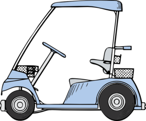 Golf Cart  Clip Art