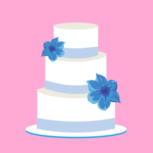 Wedding Cake Bride on Wedding Cake Logo Clip Art   Vector Clip Art Online  Royalty Free