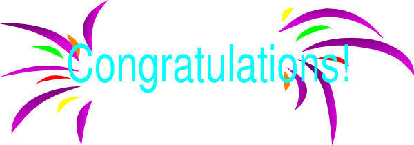 free congratulations clip art images - photo #12