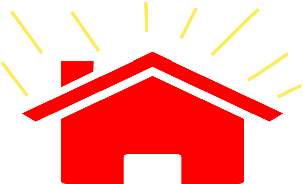 free house roof clip art - photo #31